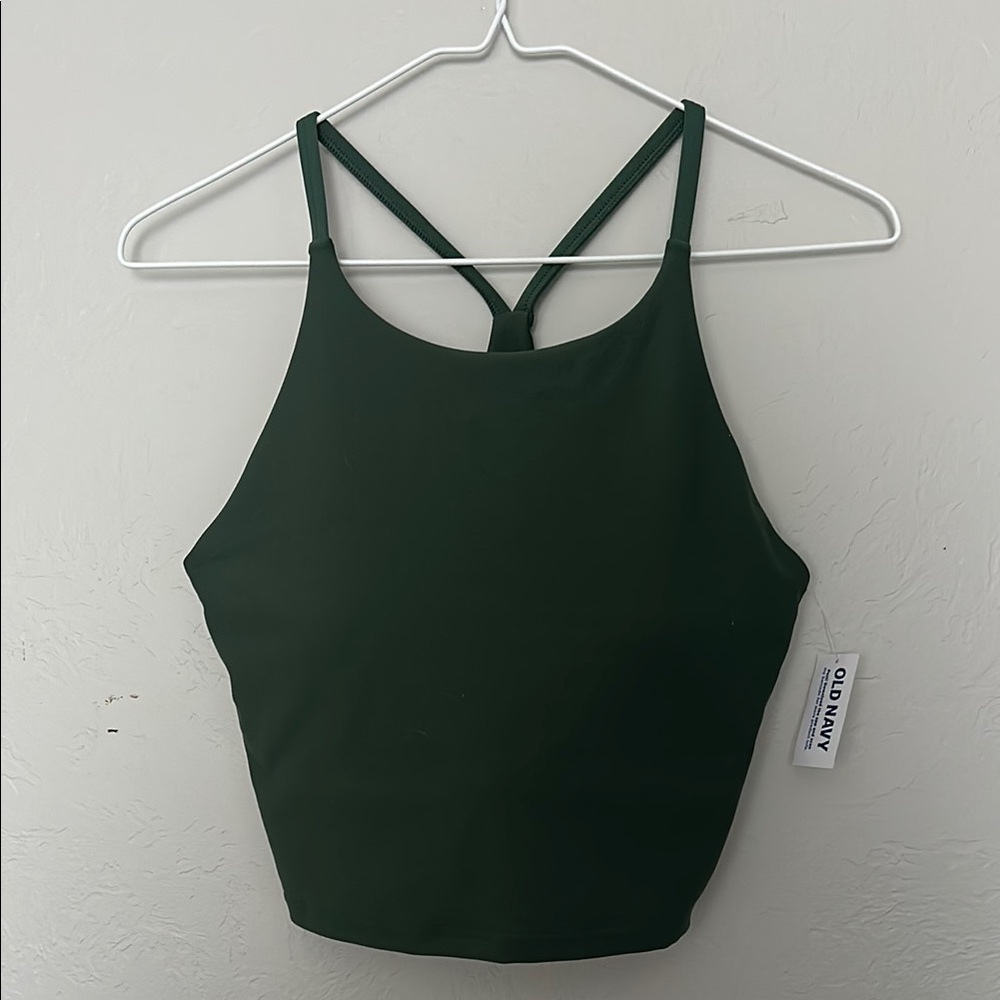 Sage green bra top